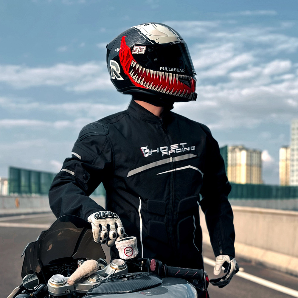 Motorcycle Gear Jacket And Pants - GHOST RACING-Chaqueta y pantalones de motocicleta