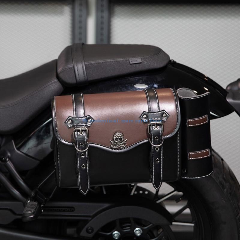 Motorcycle Gear Travel Bag - Bolsa lateral versátil para motocicleta 41XA,