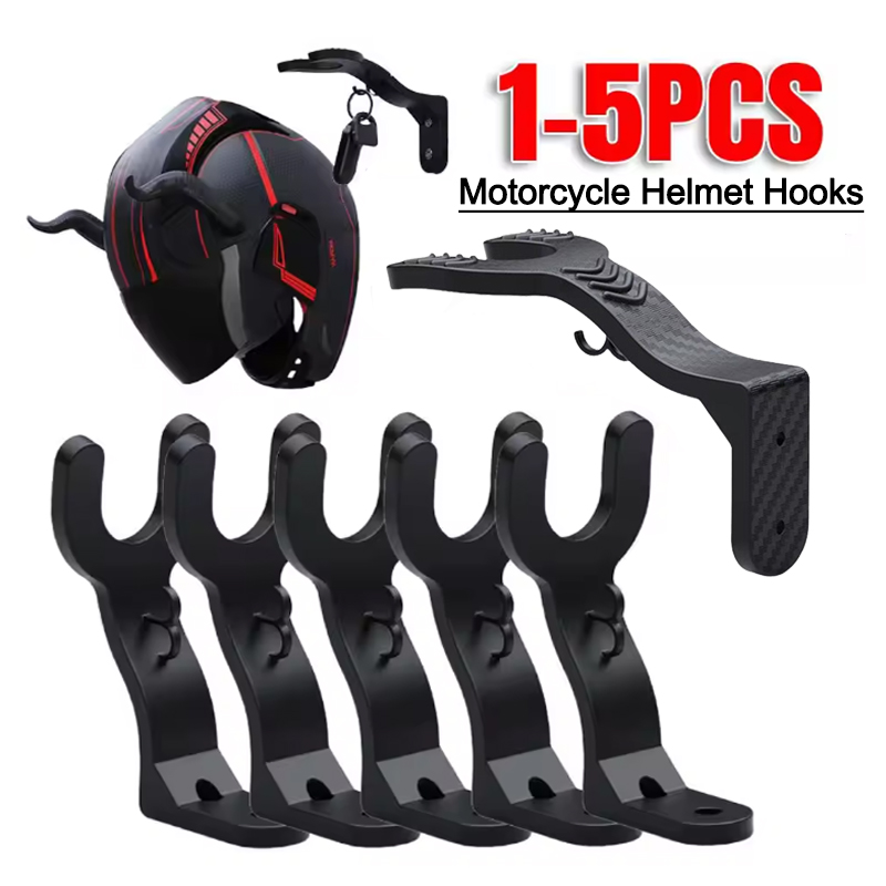 Motorcycle Gear Wall Mount - Gancho multiusos para casco de motocicleta,