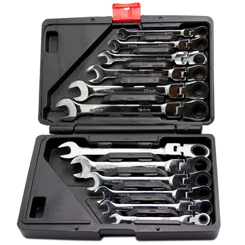 Motorcycle Gear Tidy - Juego de llaves combinadas de trinquete