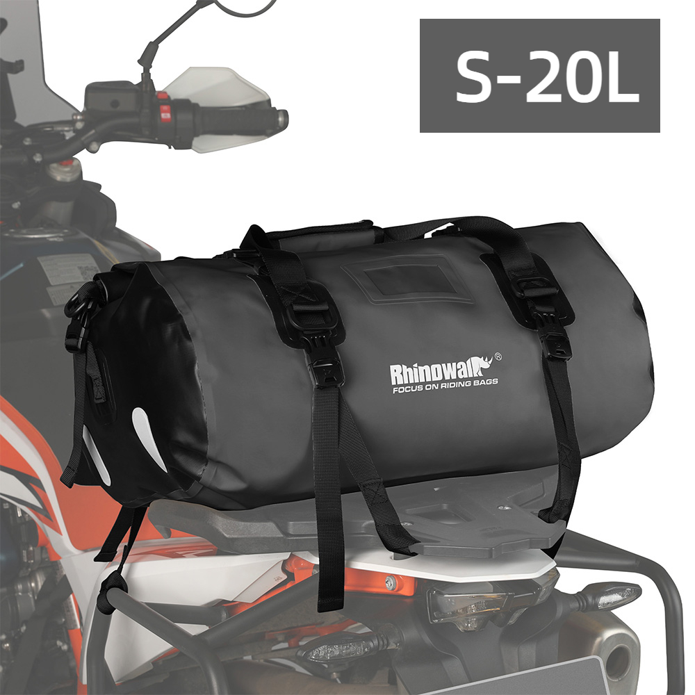 Motorcycle Gear Travel Bag - Bolsa trasera para motocicleta Rhinowalk de