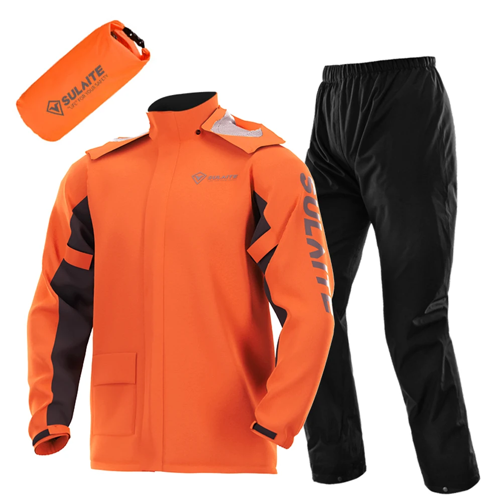 Motorcycle Gear Jacket And Pants - Traje Impermeable para Motocicleta, Conjunto de