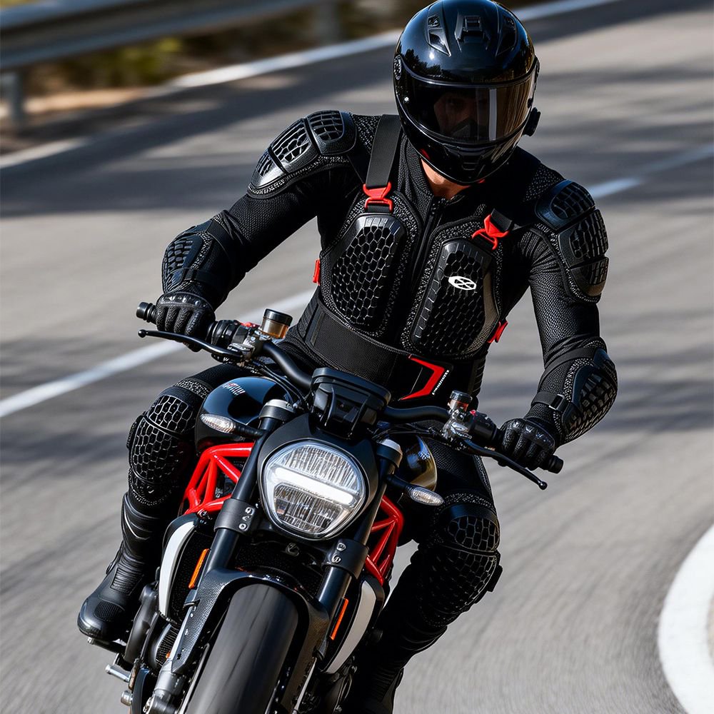 Motorcycle Gear Jacket And Pants - Traje de Motocross Todoterreno, Chaqueta y