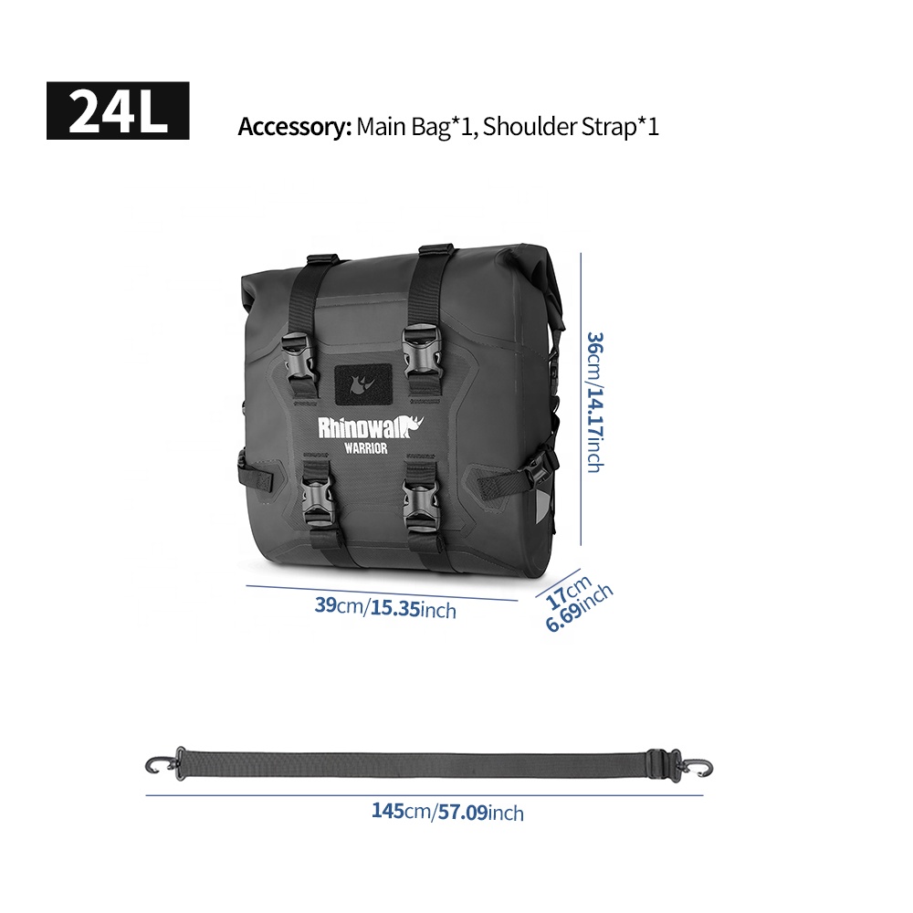 Bolsa Lateral Impermeable para - Motorcycle Gear Travel Bag reseña y precio