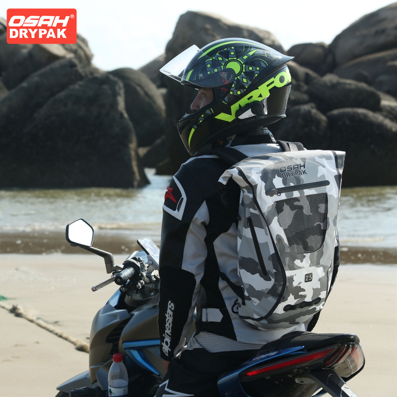 OSAH-Bolsa gris para motocicle - Motorcycle Gear Travel Bag reseña y precio