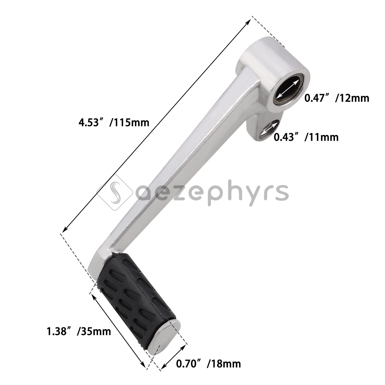 Pedal de palanca de cambios de - Motorcycle Gear Lever Rubber reseña y precio