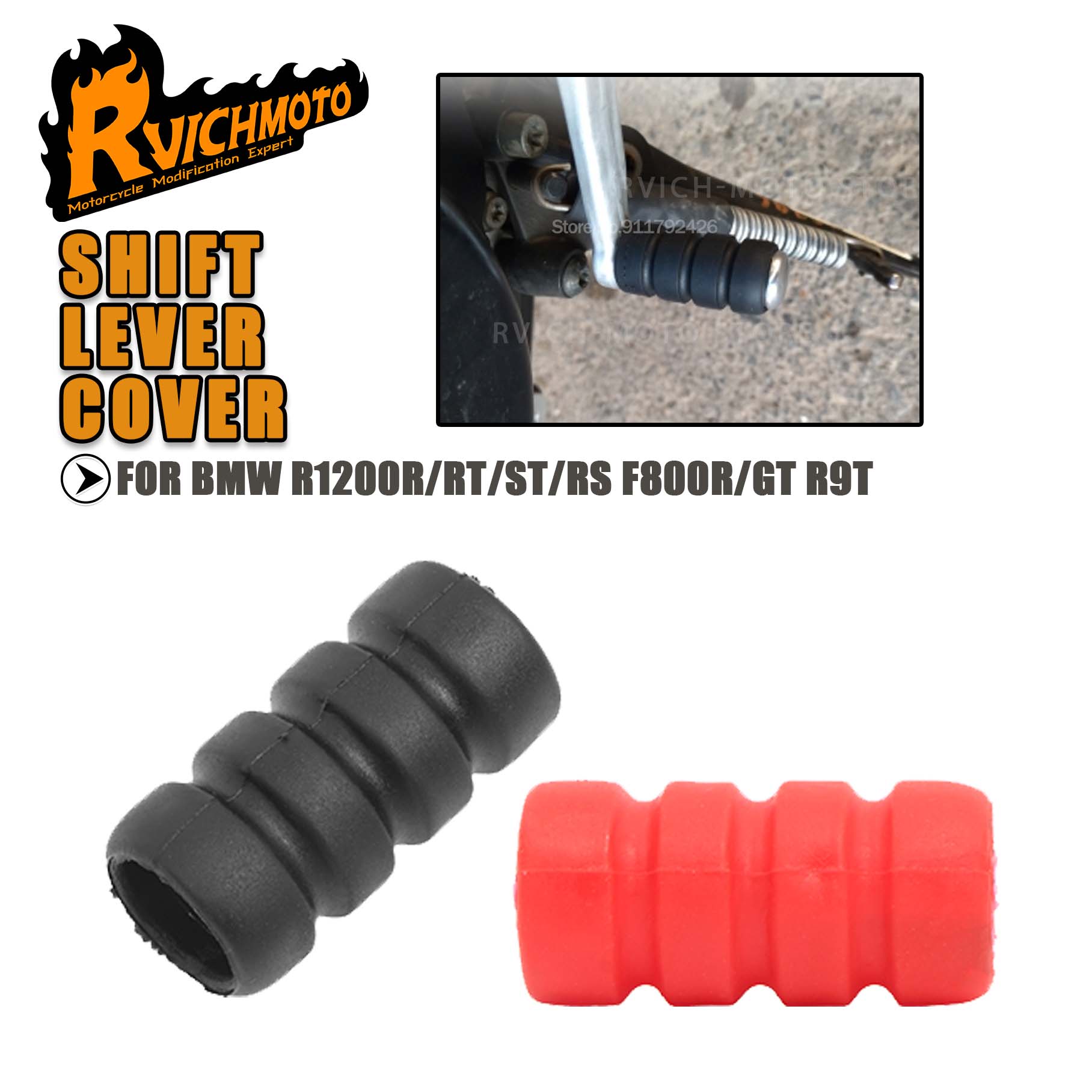 R1200 R RT ST RS palanca de ca - Motorcycle Gear Lever Rubber reseña y precio