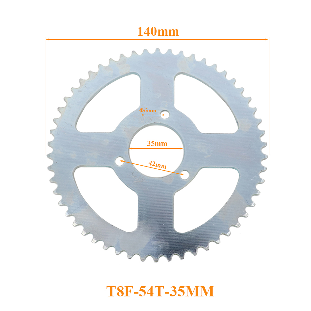 Piñón Trasero de Cadena T8F 54 - Motorcycle Gear Tidy reseña y precio