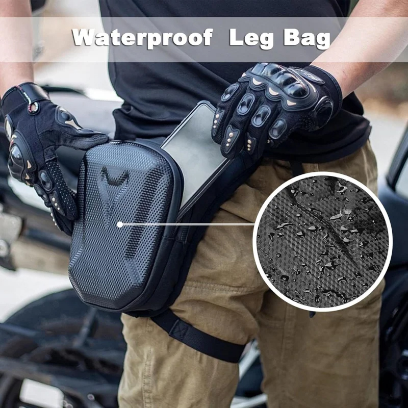Bolsa impermeable para muslo,  - Motorcycle Gear Wardrobe reseña y precio