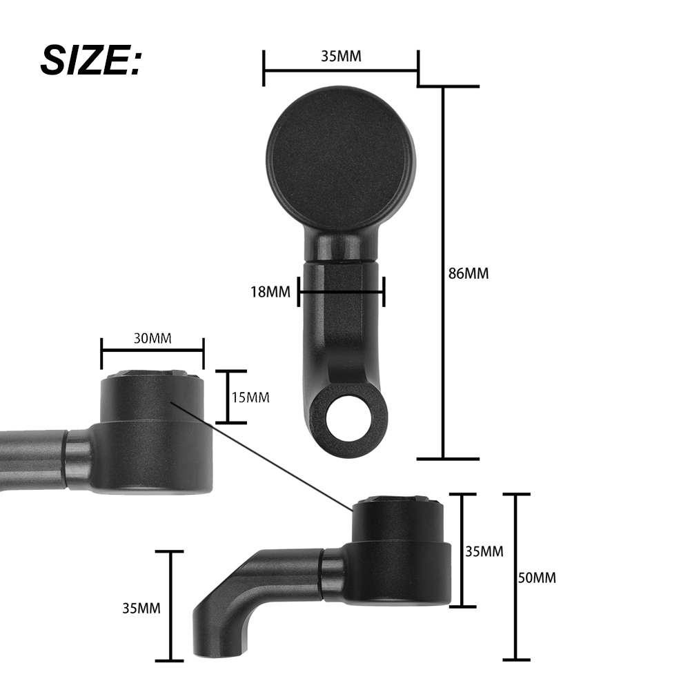 Extensión elevadora de espejo  - Mirror Extender Bar reseña y precio
