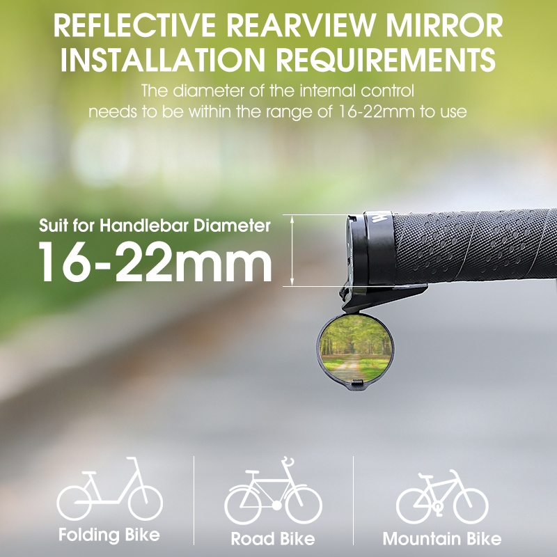 Espejos retrovisores para bici - Mirror Extender Bar reseña y precio