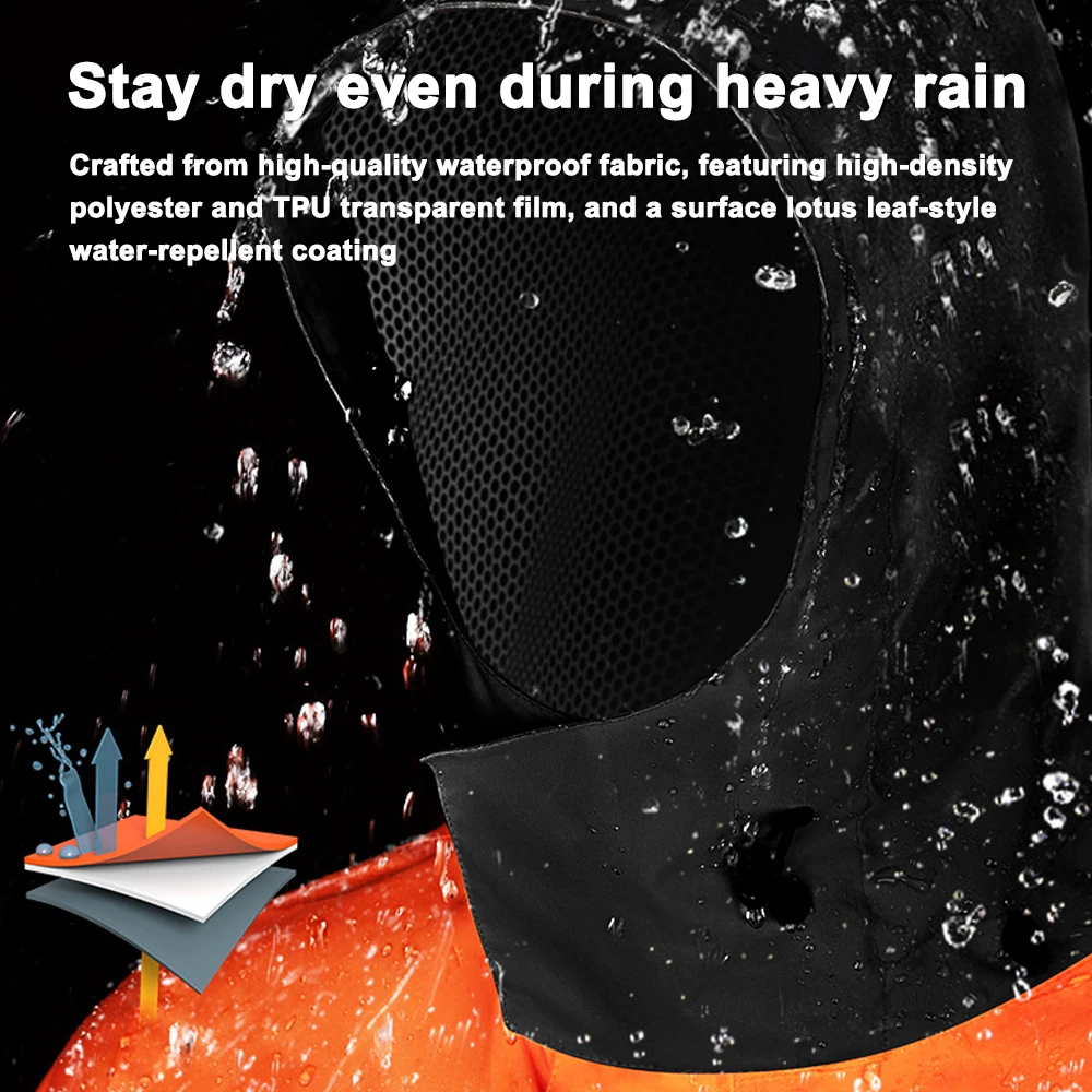 Traje Impermeable para Motocic - Motorcycle Gear Jacket And Pants reseña y precio