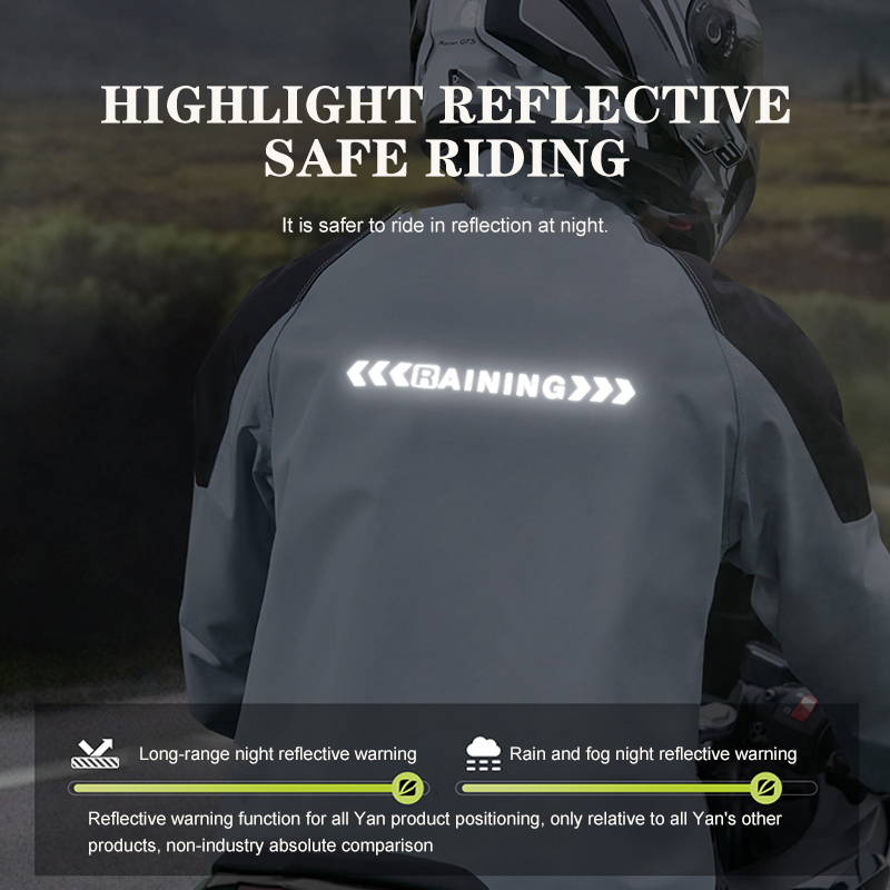 Traje de Lluvia para Hombre y  - Motorcycle Gear Jacket And Pants reseña y precio