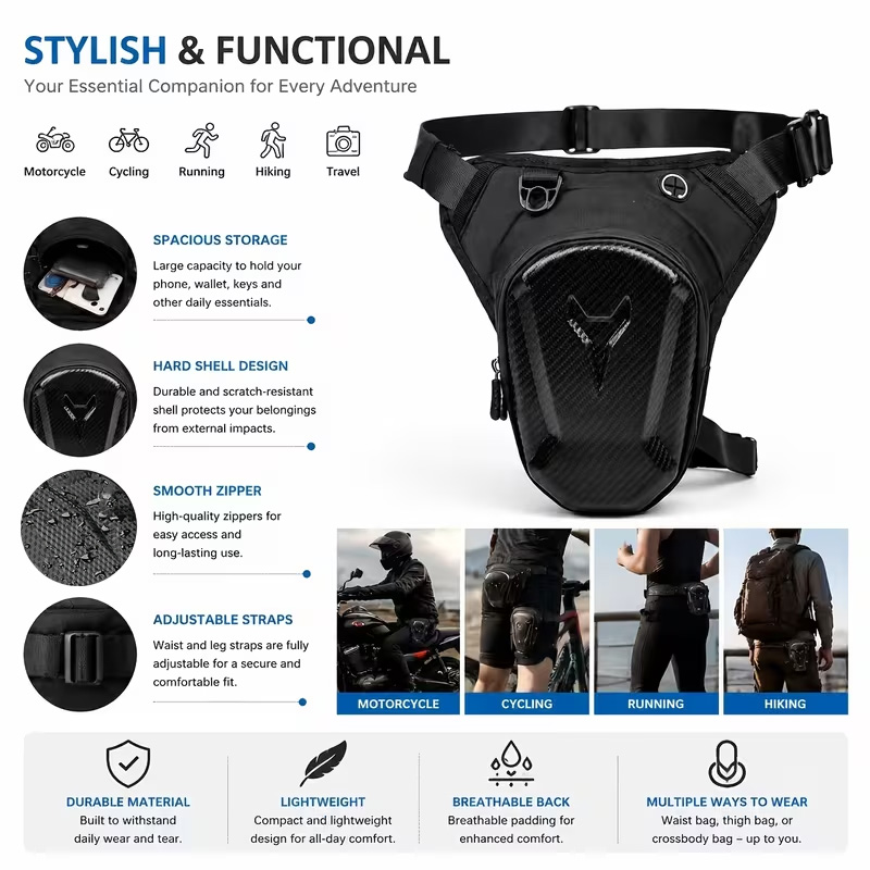 Bolsa de Pierna Impermeable pa - Motorcycle Gear Wardrobe reseña y precio