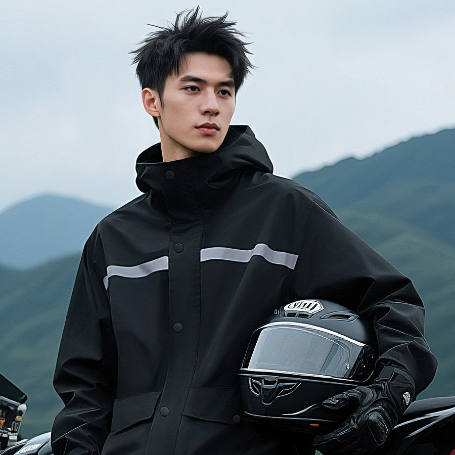 Traje Impermeable con Tiras Re - Motorcycle Gear Jacket And Pants reseña y precio