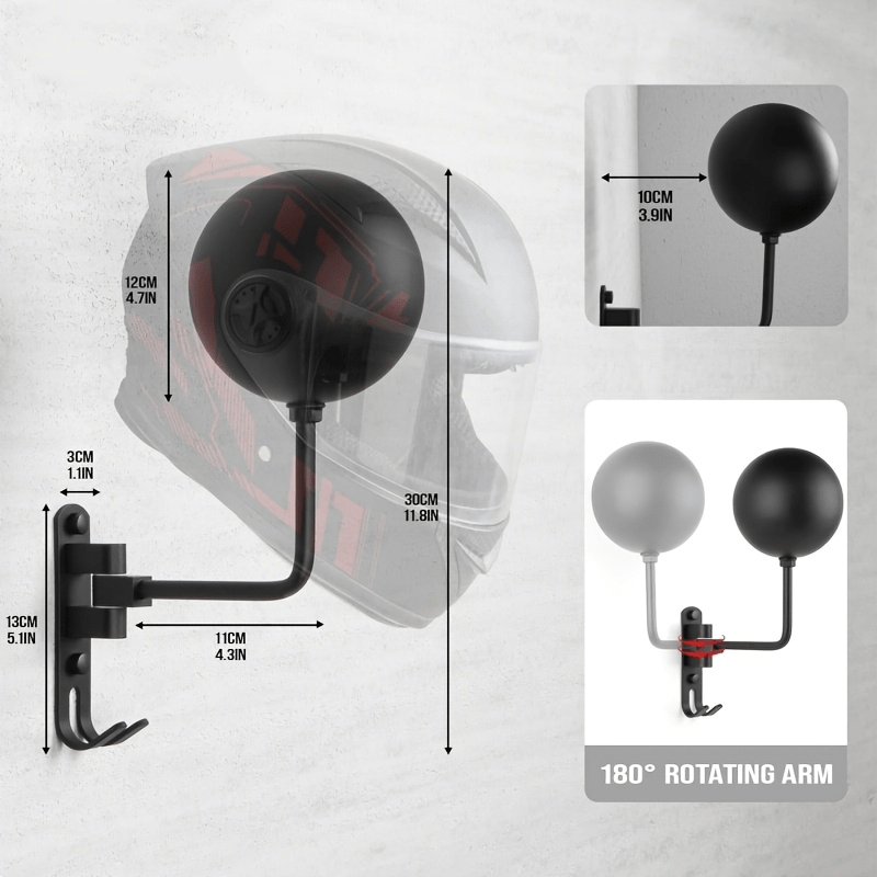 Soporte para Casco de Aleación - Motorcycle Gear Wall Mount reseña y precio