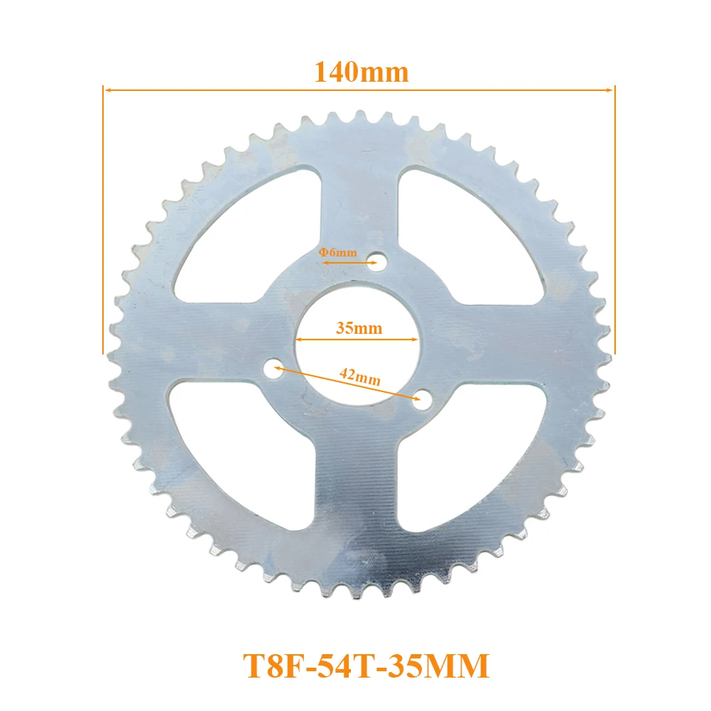 Piñón Trasero de Cadena T8F 54 - Motorcycle Gear Tidy reseña y precio